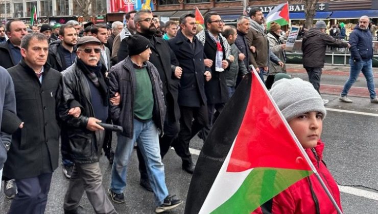 AGD Kayseri’den ‘Büyük Filistin’ Yürüyüşü