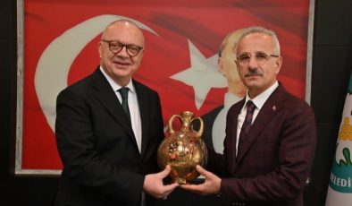 Başkan Ergün, Bakan Uraloğlu’nu ağırladı