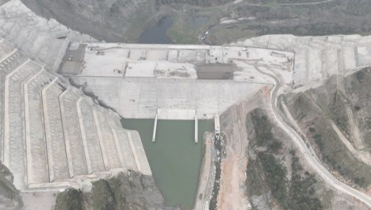 Bursa Karacabey Gölecik Barajı’nın yüzde 89’u tamamlandı